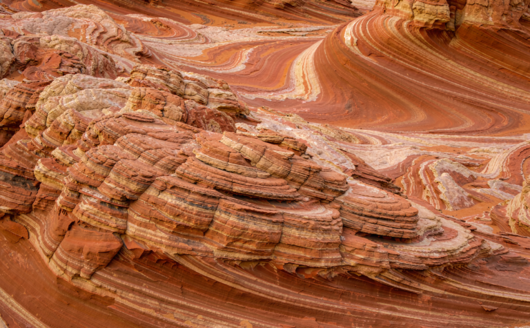 Wave Valley, Shaanxi: Red Sandstone Ribbons of Jingbian