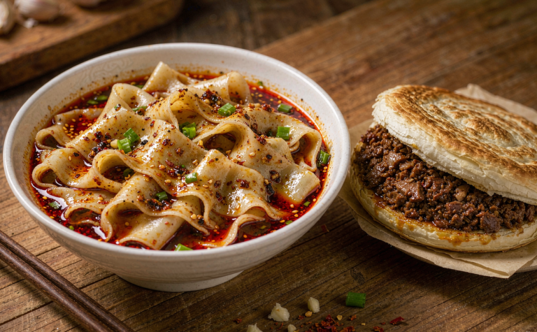 Xi’an Food Guide: Biangbiang Noodles, Roujiamo and Shaanxi Street Eats
