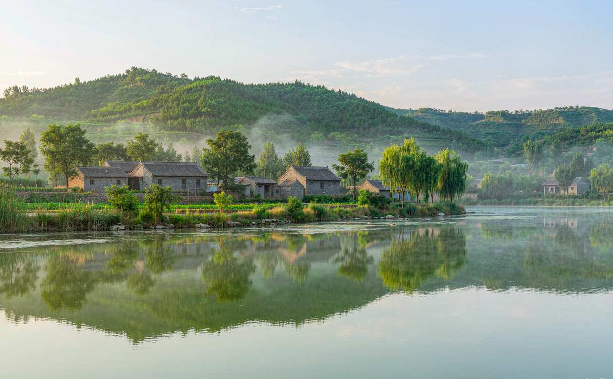 Xibaipo restored courtyard residence