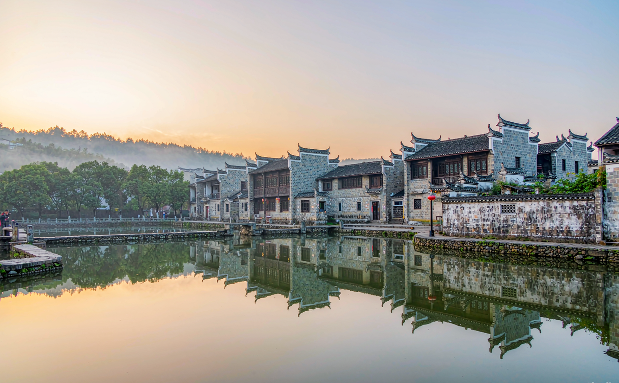 Zhuge Bagua Village alley Lanxi Zhejiang