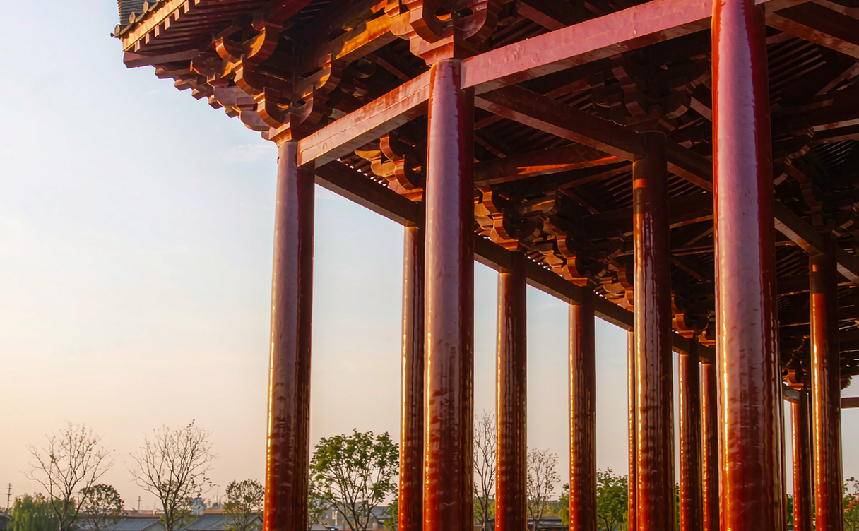 Daming Palace Xi'an Hanyuan Hall ruins foundations