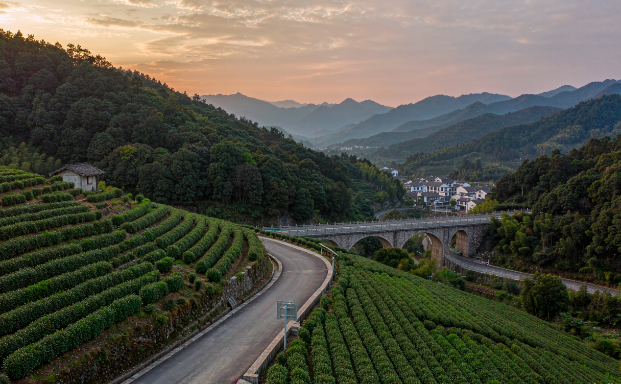 Hakka village in Wuping mountains