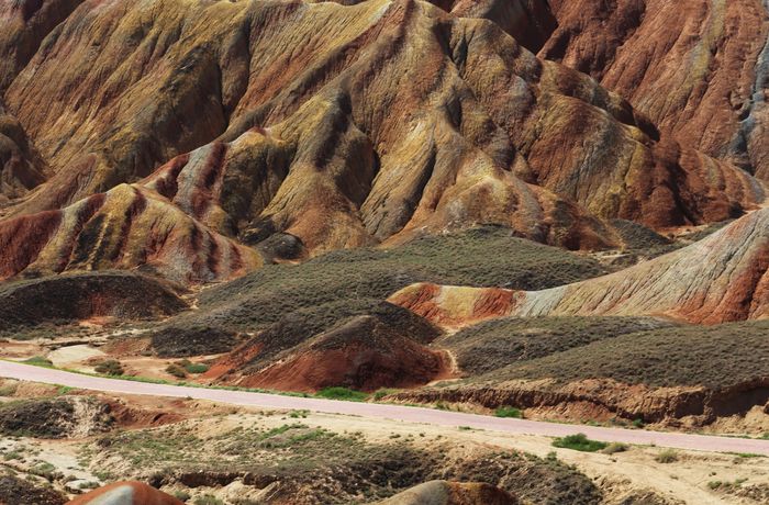 Zhangye Danxia in Gansu