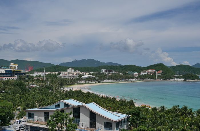 Coastal view of Sanya, Hainan