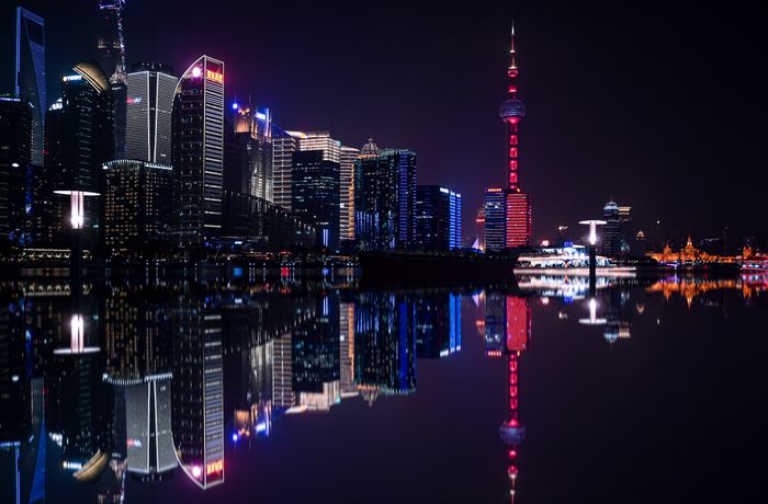 Shanghai skyline