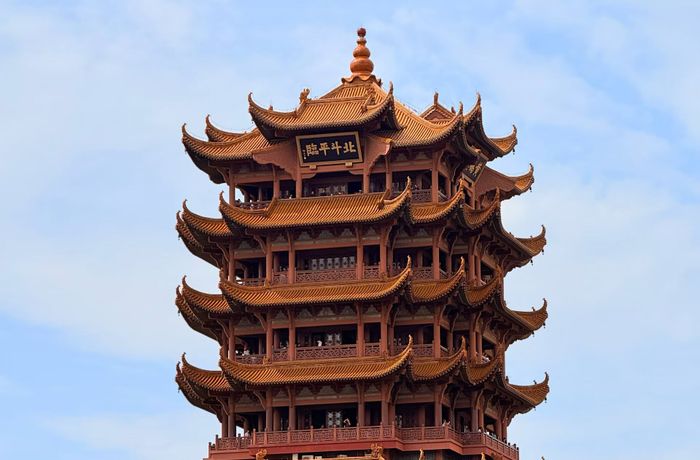 Yellow Crane Tower in Wuhan