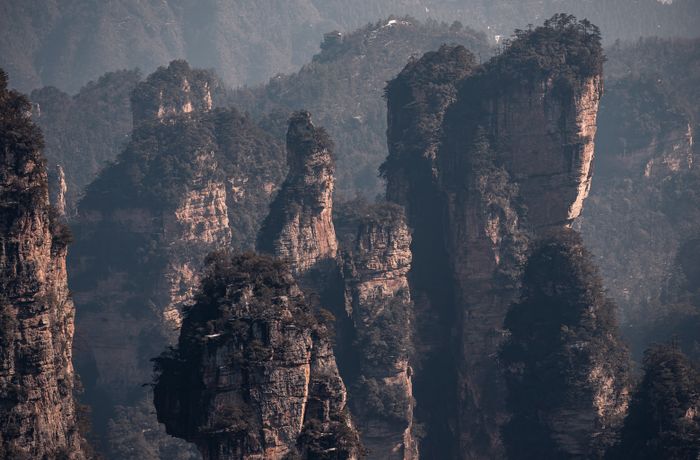 Zhangjiajie peaks