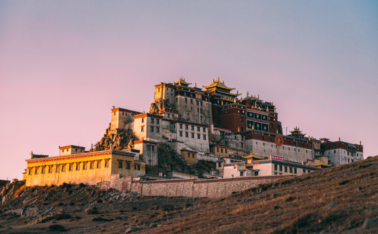 Sakya Monastery Guide, Tibet, China
